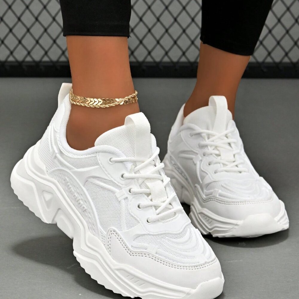 Shein white sneakers